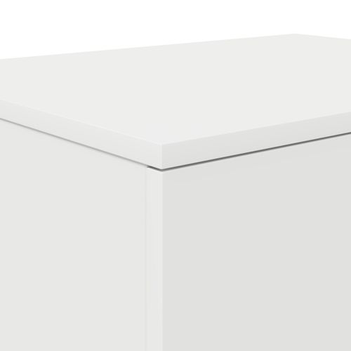 Biała szafka do przechowywania  108x41x40 cm z drewna inżynieryjnego na Arena.pl