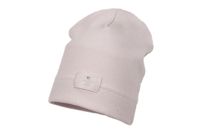 Jamiks PUTU czapka na wiosnę prążkowana róż 54-56