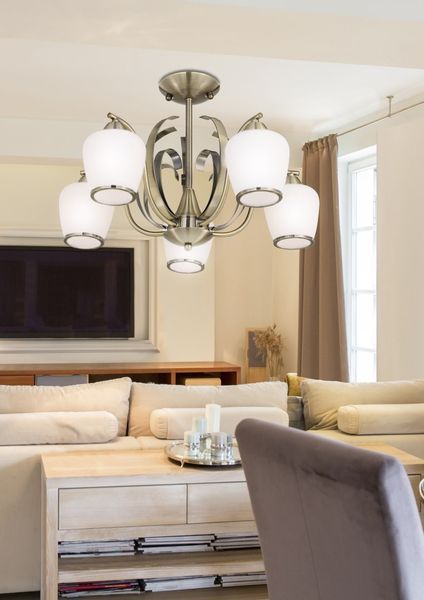 Opera zwis 5x60W E27 patyna zdjęcie 2