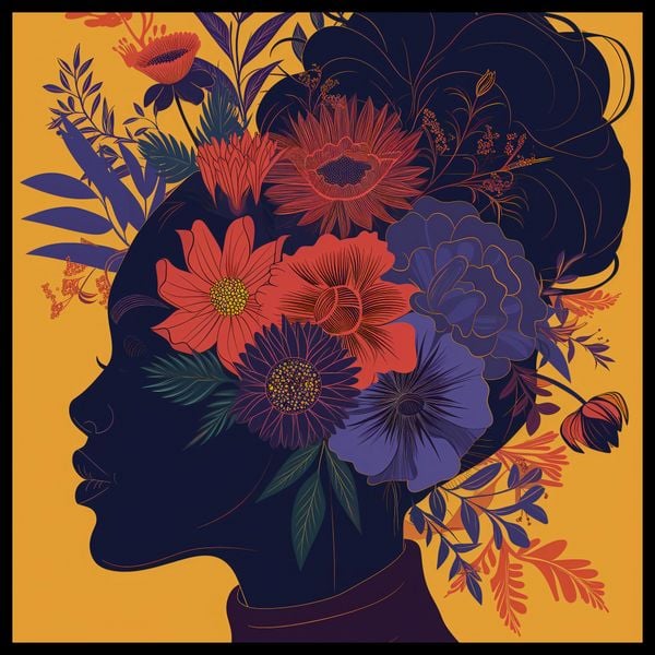 Plakat 50x50cm Botaniczna Muza zdjęcie 2