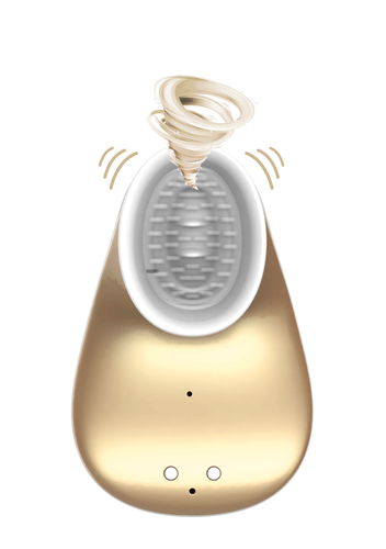 twitch hands - free suction & vibration toy - gold na Arena.pl