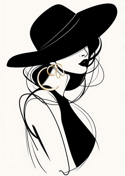 Plakat 59,4x84,1cm Uwikłana Elegancja zdjęcie 1