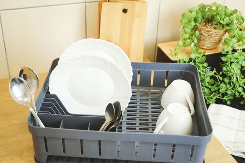 Suszarka do naczyń stojąca ociekacz z tacką na Arena.pl