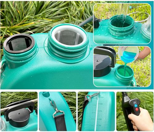 Opryskiwacz elektryczny do roślin SYLSTAR  8L z 4 dyszami USB regulowany na Arena.pl