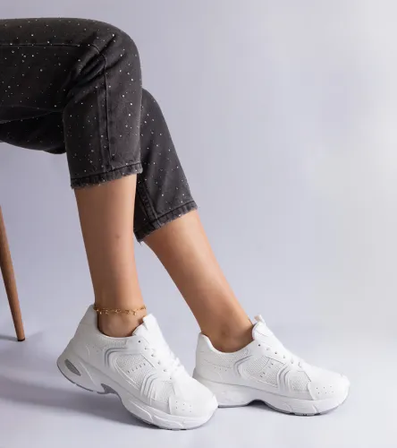 Białe sneakersy sportowe Ena 36 na Arena.pl