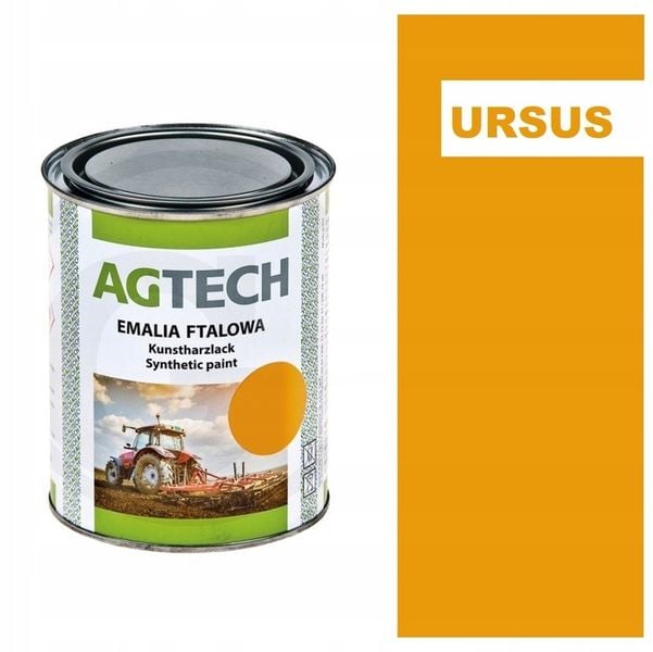 FARBA ŻÓŁTA do URSUS C-330 C-360 LAKIER AGTECH 800 ml zdjęcie 4