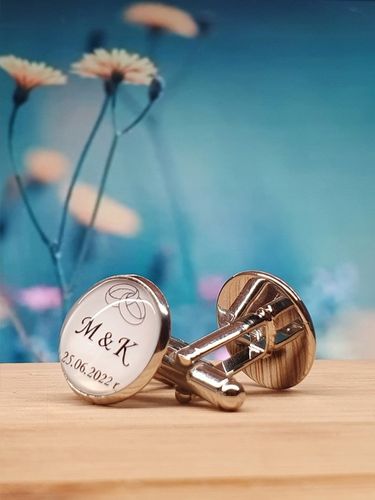 Spinki do Mankietów dla Świadka Drużby Pana Młodego Taty na Ślub do Ślubu na Arena.pl