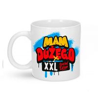 Mega Kubek Ceramiczny 800 Ml Mam Dużego Xxl - Limited Edition