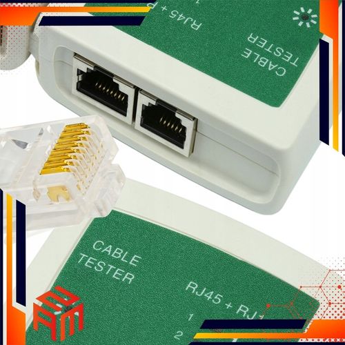 ZESTAW TESTER KABLI ZACISKARKA RJ 45 WTYK RJ45 NARZĘDZIA SIECIOWE ŚCIĄGACZ na Arena.pl