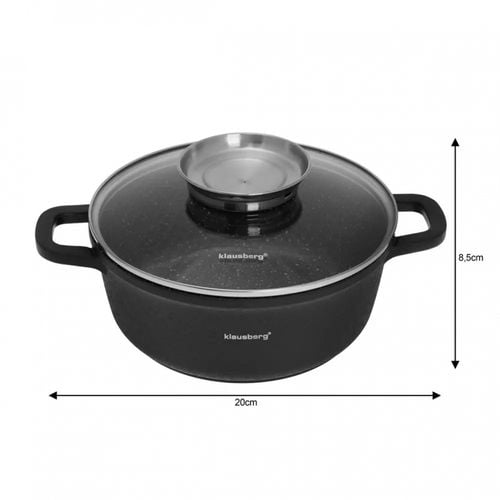 zestaw 8 elem. garnków granitowych klausberg kb-7359 na Arena.pl