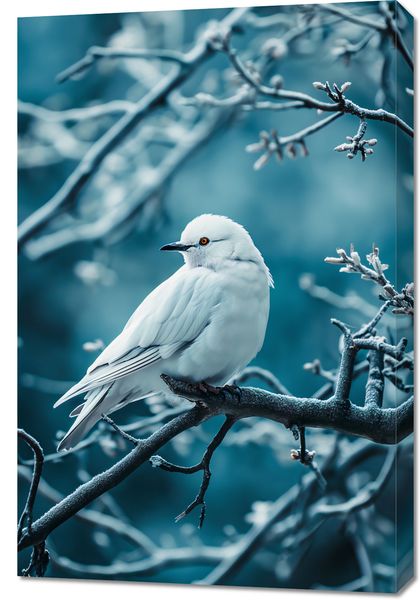 Obraz 60x90cm Perłowy Ptak zdjęcie 1