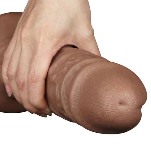 10.5'' realistic chubby vibrating dildo na Arena.pl