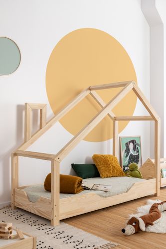 Łóżko parterowe domek dziecięce Leon 70x170 na Arena.pl