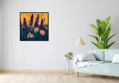 Plakat 80x80cm Złoty Ogród na Arena.pl
