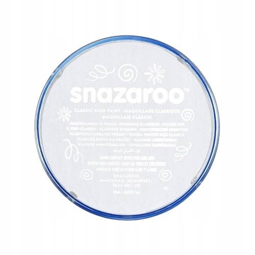 Farba do twarzy 18 ml biała Snazaroo 1118000 zdjęcie 1