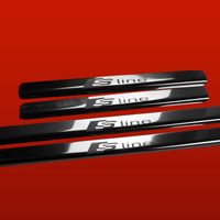 Listwa progowa AUDI A5 B8 SLINE Stal nierdzewna 304 połysk 4szt