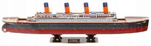 Puzzle Przestrzenne 3D Titanic Duży Okręt Statek 116 Elementów 81 cm na Arena.pl