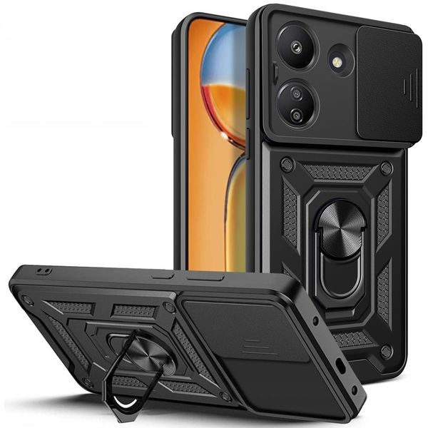 TECH-PROTECT CAMSHIELD PRO XIAOMI REDMI 13C / POCO C65 BLACK zdjęcie 1