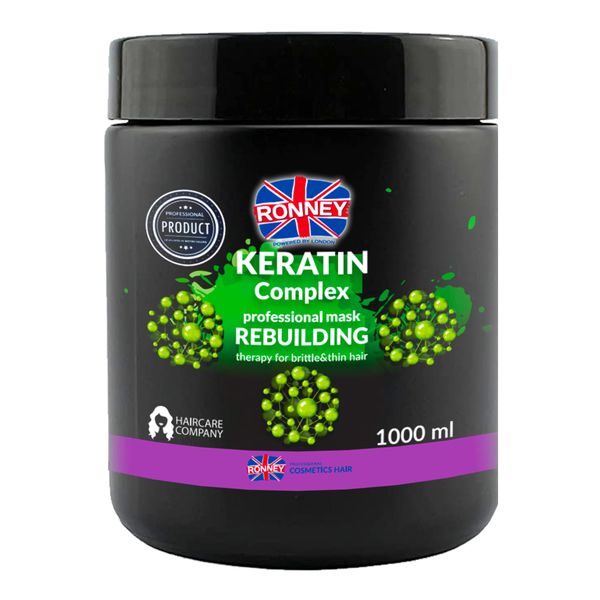 Ronney Keratin Complex Maska do włosów z keratyną 1000ml zdjęcie 1