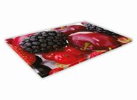 SZKLANA DESKA KUCHENNA 30x20 227a Owoce z ogrodu