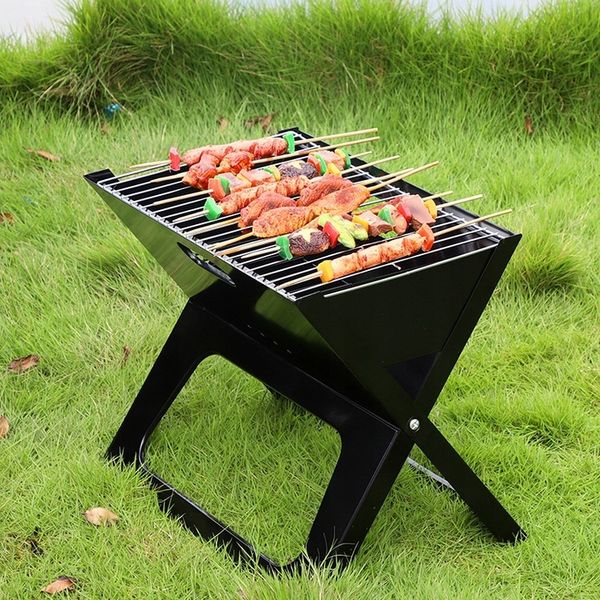 Grill węglowy - turystyczny składany zdjęcie 3