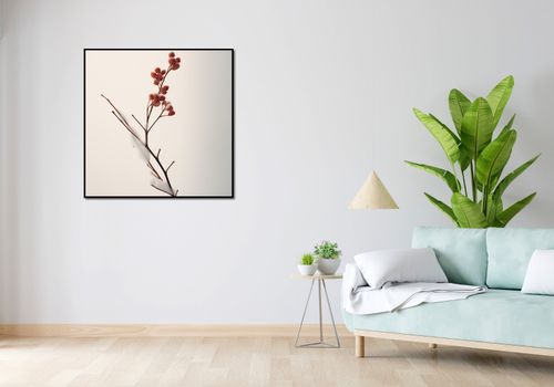 Plakat 90x90cm Subtelna Siła Zimy na Arena.pl
