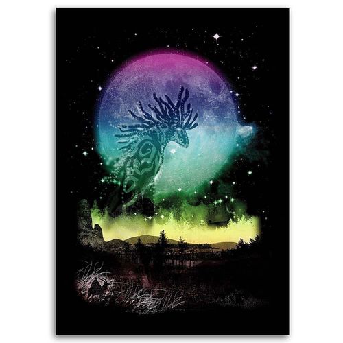 Obraz na płótnie – Canvas, Duch lasu 40x60 na Arena.pl