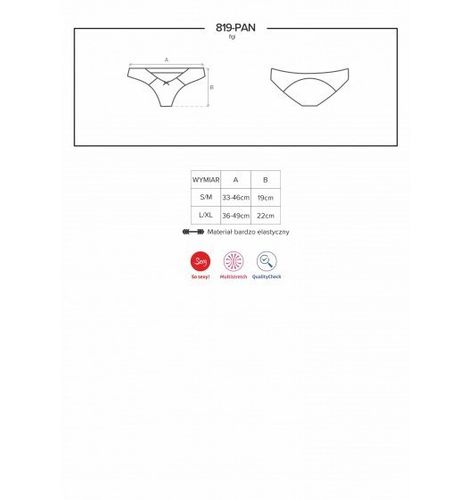 819-PAN-1 figi czarne S/M na Arena.pl