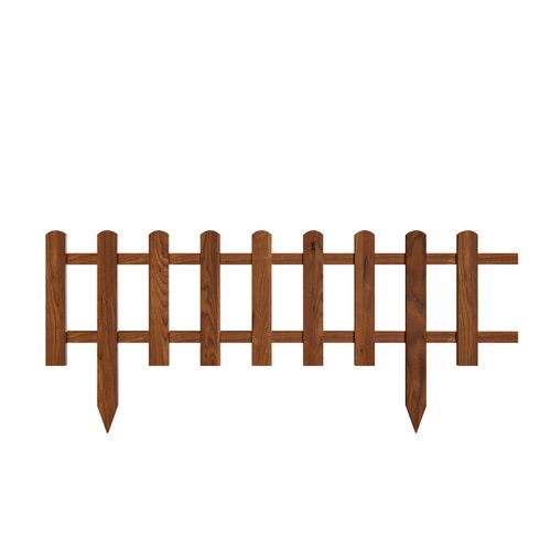 be4nature Płot ogrodowy sosnowy Brązowy 104 x 40 cm 1 szt. na Arena.pl