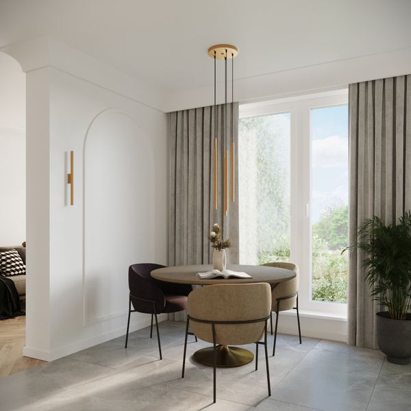 Kinkiet PASTELO 2 złoty zdjęcie 8