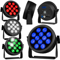 LIGHT4ME CREE ALU QUAD PAR 12 reflektor oświetlenie sceniczne 12x12W RGBW
