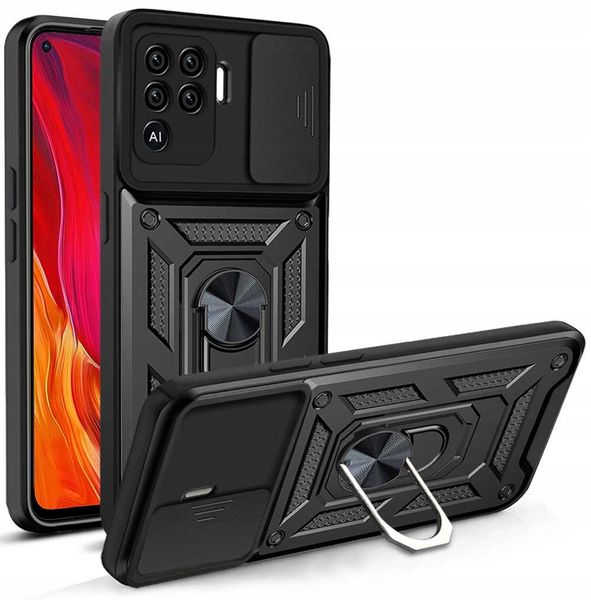 Spacecase Camring Oppo Reno 5 Lite Black zdjęcie 4
