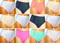 12szt Majtki Bambusowe koronkowe Figi Damskie L/XL