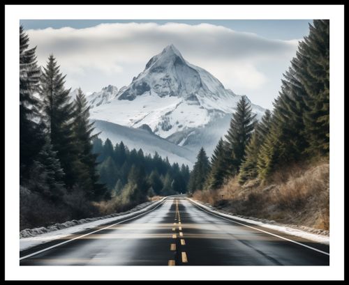 Plakat 76x60,5cm Odważna Podróż na Arena.pl