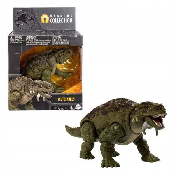 Jurassic World Hammond Collection Action Figure Scutosaurus zdjęcie 3