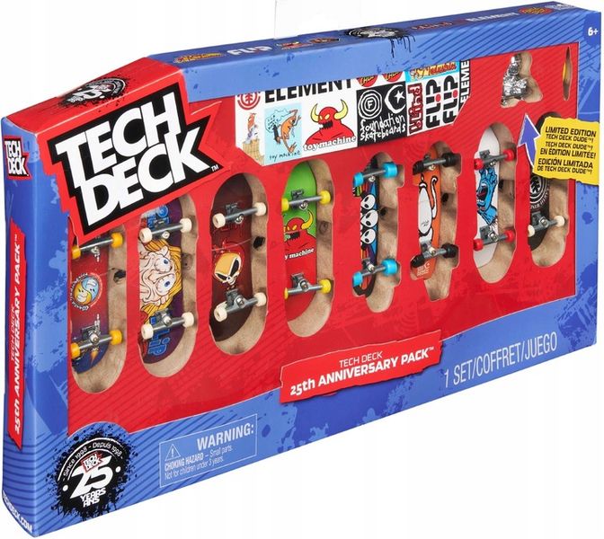 TECH DECK 8 DESKOROLEK FINGERBOARD ZESTAW FLIP ELEMENT BLIND TOY zdjęcie 6