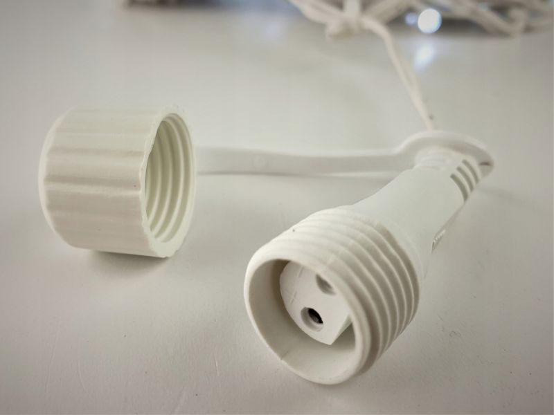 LAMPKI SOPLE 300 LED WEW/ZEW FLASH 10M Zimny biały zdjęcie 7