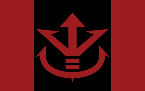 Flaga Dragon Ball Super - Flaga planety Vegeta na Arena.pl