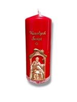 Świeca Bożo-Narodzeniowa Czerwona