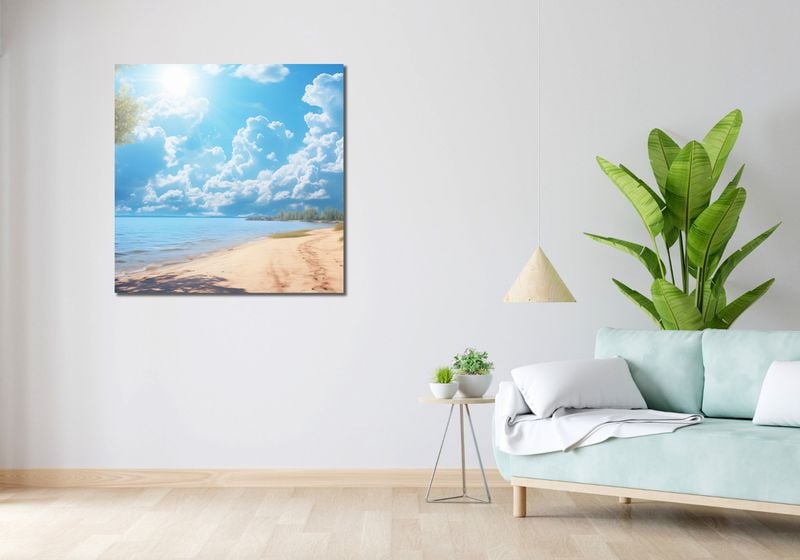 Obraz 90x90cm Letni Dzień zdjęcie 2