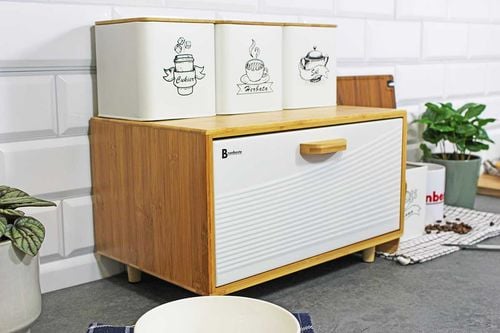 chlebak pojemnik bambusowy na pieczywo 4253 na Arena.pl