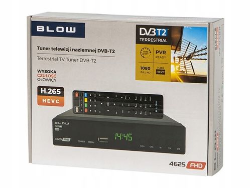 Blow Tuner Tv Dvb-T2 4625Fhd H.265 na Arena.pl