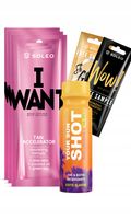 Soleo I Want 3x15ml Przyspieszacz Opalania + Gratisy