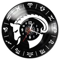 Zegar ścienny z płyty winylowej Baran 159.14