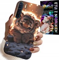 ETUI DO OPPO A91 - Z NADRUKIEM SŁODKI TYGRYSEK OBUDOWA CASE