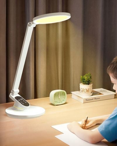 LAMPKA BIURKOWA szkolna NA BIURKO stołowa LED trzy barwy DO PRACY z na Arena.pl