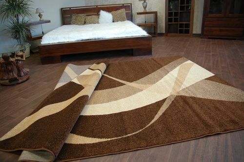 Dywan KARMEL BROWN brąz 80x150 cm brąz na Arena.pl