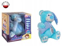 MIŚ ŚPIOSZEK NIEBIESKI 30CM