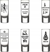 Kieliszki grawer kawalerskie wieczór kawalerski 6s