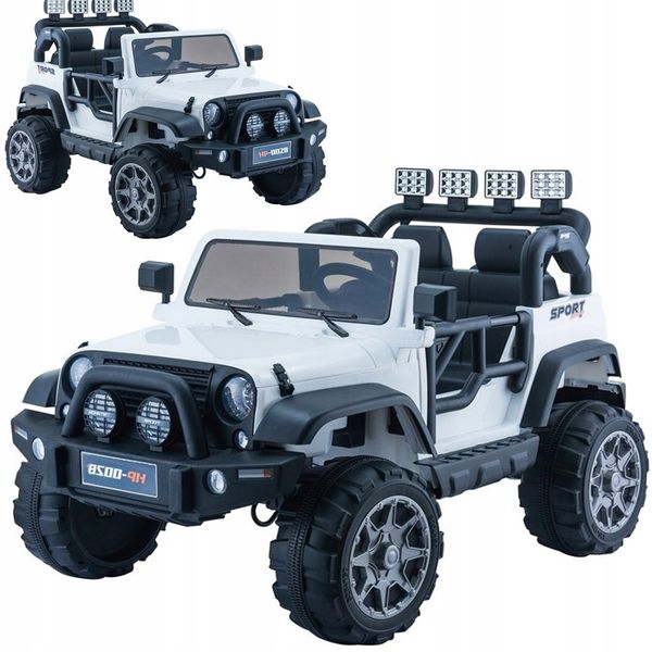 Auto na Akumulator Jeep HP012 Białe zdjęcie 1